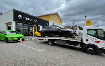 Transport d&rsquo;une Clio RS Trophy